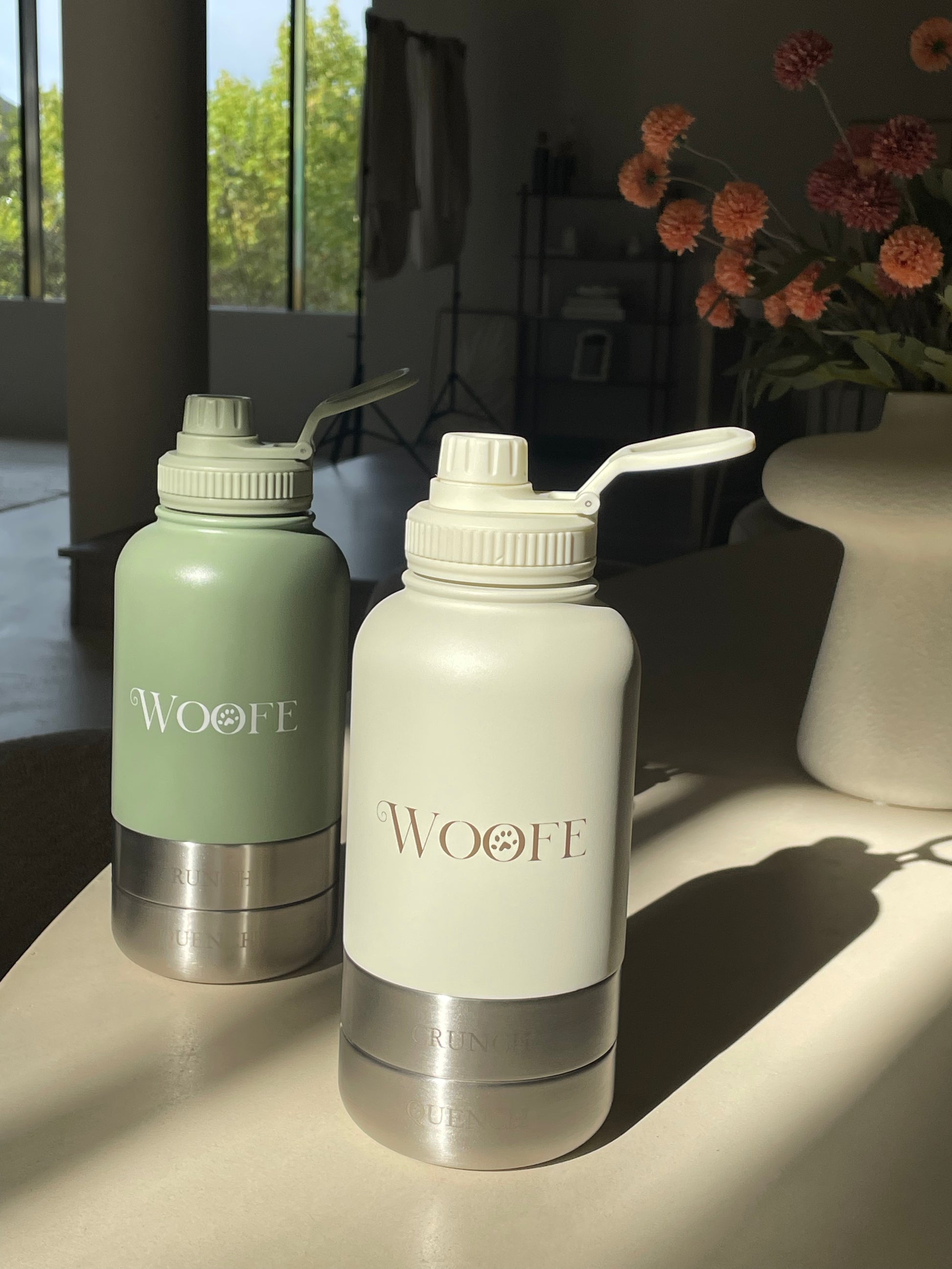 3 in 1 Waterfles - Havermelk Wit