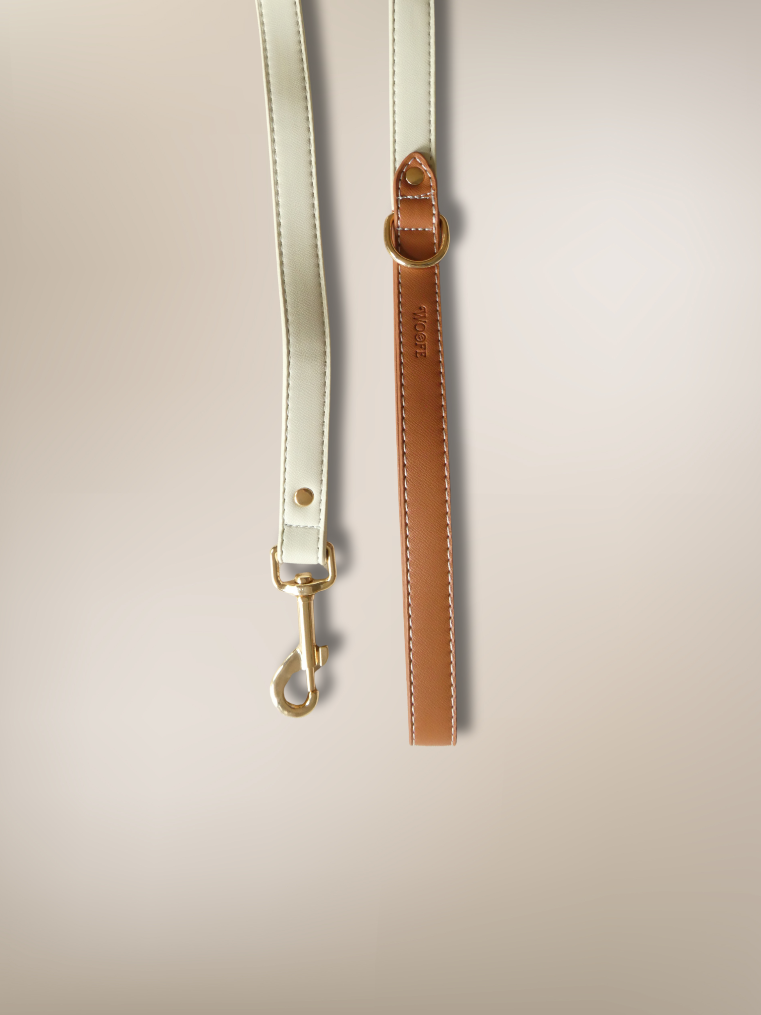 Mocha Vegan Leren Riem