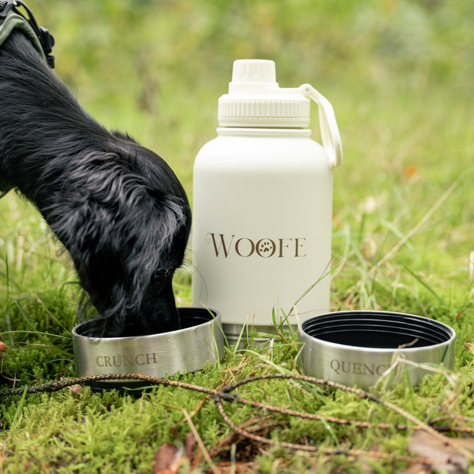 3 in 1 Waterfles - Havermelk Wit